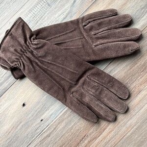 Thinsulate leather gloves